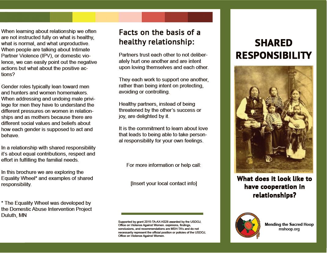 Shared Responsibility brochure